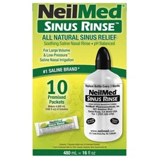 Extra Large 16oz Sinus Rinse Bottle for Clear Nasal Relief