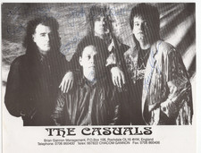 The Casuals Signed 8 x 10 Photo / Autographed English Pop Group