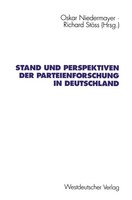Stand Und Perspektiven Der Parteienforschung In Deutschland Oskar Niedermayer