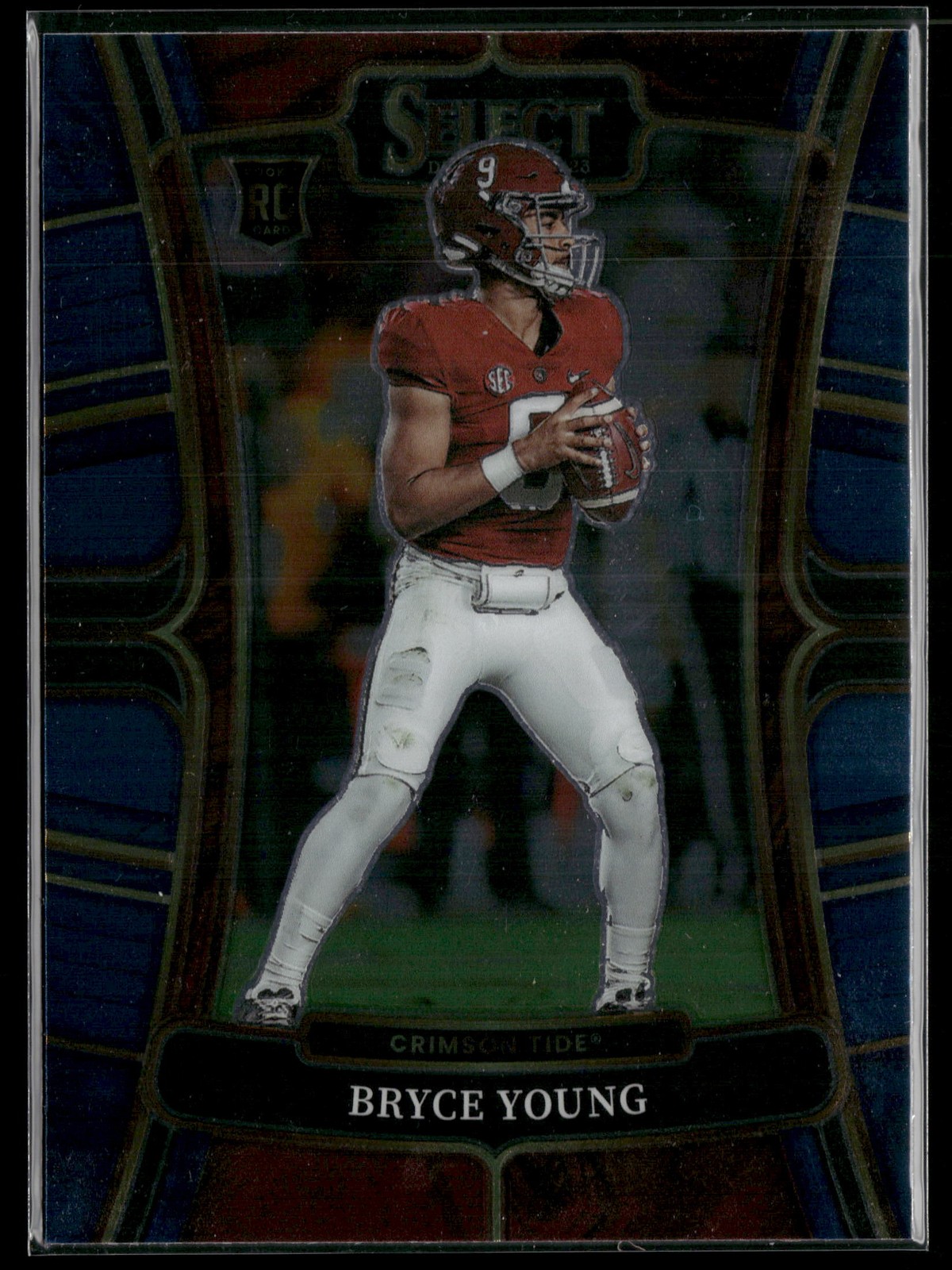 2023 Panini Select Draft Picks #1 Bryce Young Blue Retail