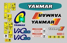 Yanmar Vio 30 Decals (Aufkleber) Aufkleber Komplett-Set
