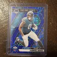 2025 Panini Mosaic - International Games Gabriel Davis #255 Blue Scope Prizm