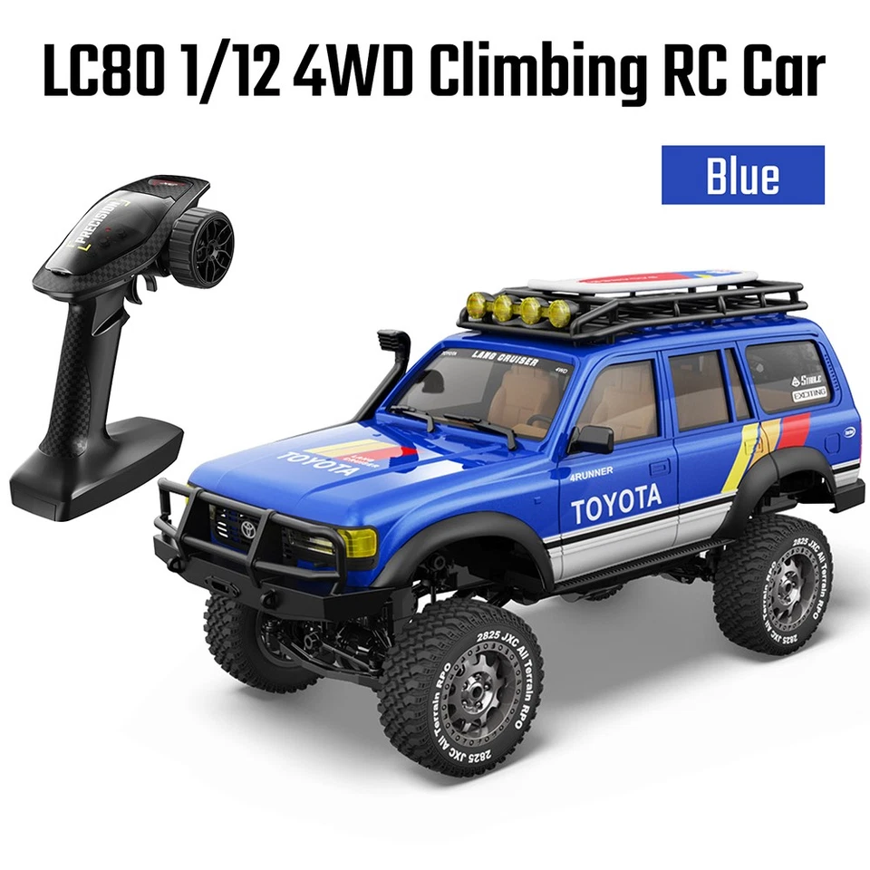 9IMOD 1/12 RC Crawler Auto LC80 4WD 2,4G Brushed Ferngesteuertes Kletterfahrzeug - Bild 4 von 4
