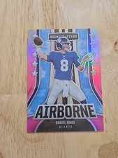 2023 Rookies & Stars DANIEL JONES Airborne Pink 8/75 JERSEY NUMBER #AI-24