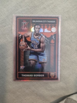 Topps 2026 Odyssey Insert Rookie Thomas Sorber Thunder #ODY-11 Basketball Card