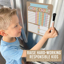 Magnetic Chore Chart Kids Multiple Kids -3 Dry Erase Chore Chart Adults Teens