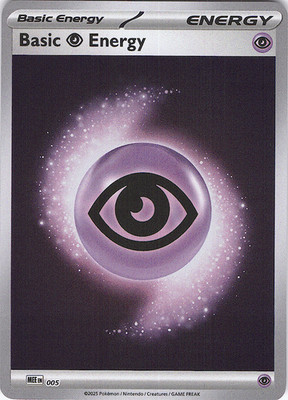 Basic Psychic Energy - 005 Common MEE: Mega Evolution Energies 5 NM