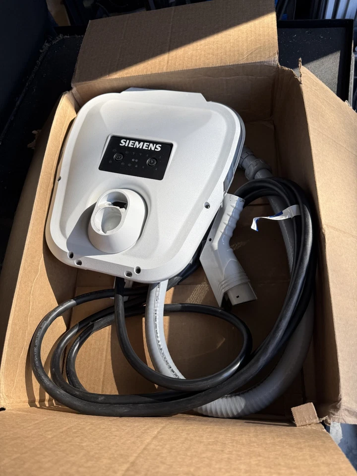 Carregador de veículo elétrico Siemens VersiCharge nível 2 EV 30A 240V 7.2KW J1772 - Imagem 3 de 4
