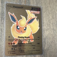 Pokemon Company Flareon V 169/203 Evolving Skies Full Art Holo Ultra Rare on eBay