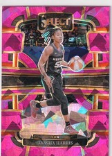 2024 SELECT #31 TYASHA HARRIS PINK CRACKED ICE CONCOURSE- CONNECTICUT SUNS