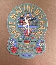 Dave Matthews Band SPAC Saratoga 2026 Tour Weekend Sticker DMB