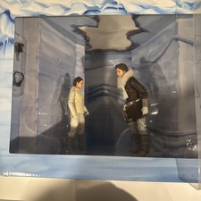 Star Wars Black Series Hoth Leia Organa and Han Solo Figures