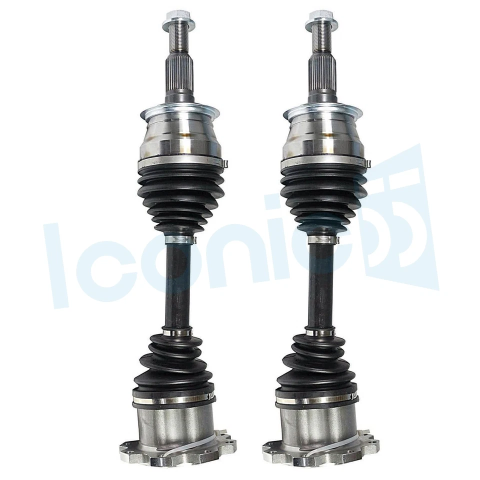 Xtreme Duty Front Pair CV Axle Shaft for GMC Sierra 2500 3500 HD 6.0L 6.6L 4WD - Image 3 of 4