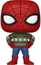 Funko Pop! Figura de vinilo MARVEL: Holiday - Spider-Man (SWTR) [Juguete nuevo]
