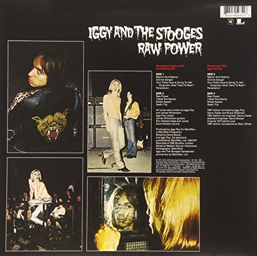 Iggy & The Stooges Raw Power Lp_record 886919593518| eBay