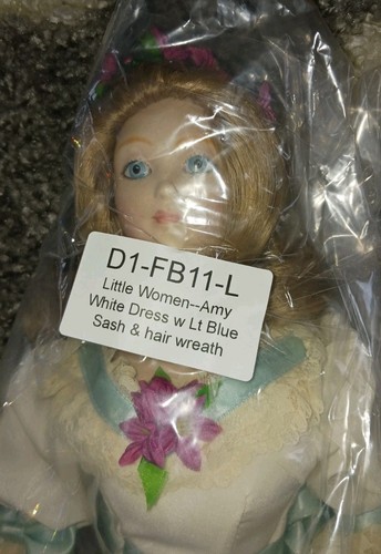 Neu 4er Set Franklin Erbstück kleine Frauen 18 Zoll Porzellanpuppen ~ Meg Amy Beth Jo - Bild 6 von 10