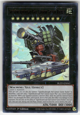 Superdreadnought Rail Cannon Flying Launcher-BLZD-EN044 - Ultra Rare - NM/M