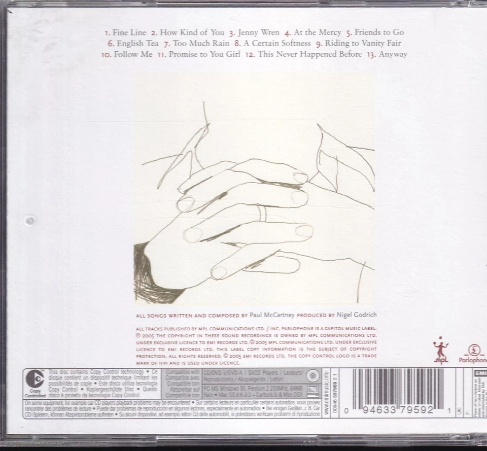 Paul McCartney (Beatles) / Chaos and Creation in the Backyard (NEU) - Bild 2 von 2