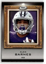 Alex Barnes 2019 SAGE HIT Premium Portrait Kansas State Wildcats #PP-02