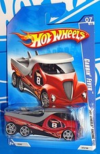 Hot Wheels 2009 HW Racing Series #73 Cabbin' Fever Mtflk Red w/ White PR5s