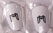 2 set of NEW MediCaptain MiniGuards Miniature shin pads - white