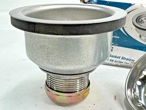 PROFLO PF1432SS Stainless Steel Sink Drain & Strainer 1-1/2" MIP - Picture 6 of 9