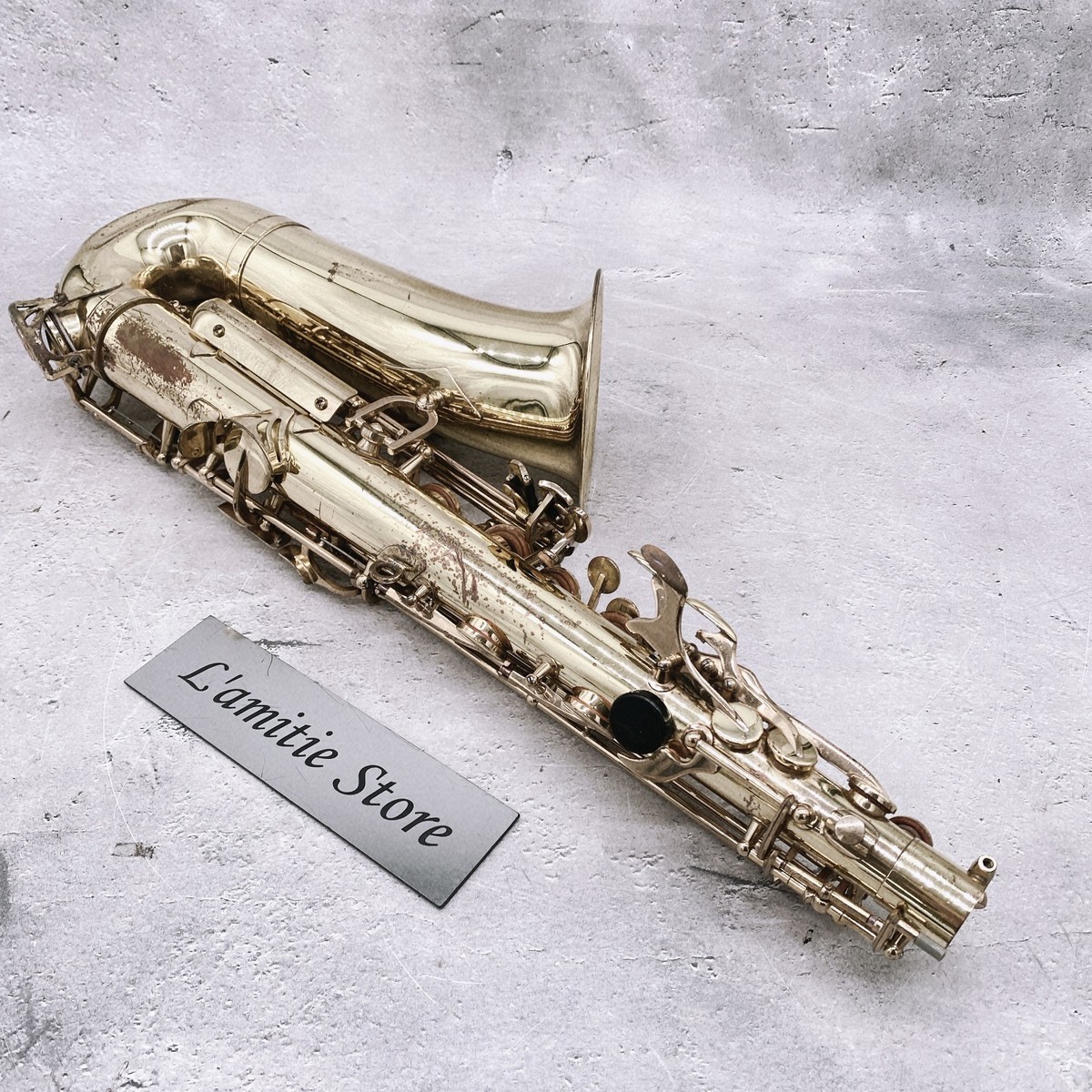 YAMAHA YAS-32 & Case Alto Saxophone Sax YAS32 Purple Logo Japan