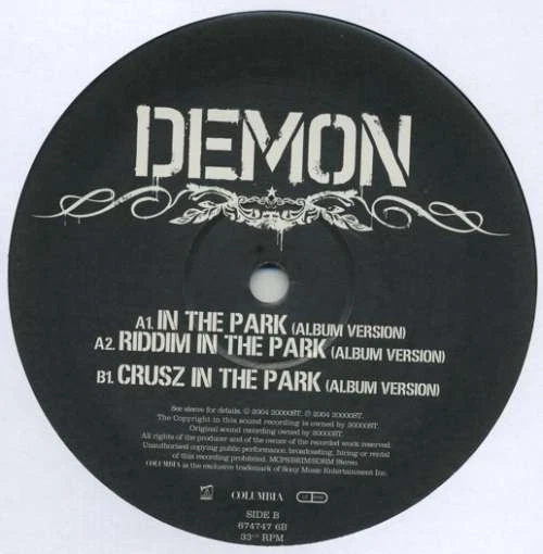Demon - 12" Single Vinyl Electronic, Hip Hop RnB/Swing, Electro, Downtempo 64733 - Bild 2 von 4