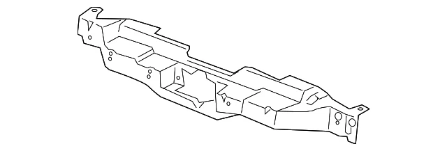 Soporte superior de rejilla delantera original GM 15904442 Foto 2 de 3