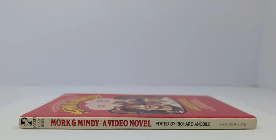 Mork & Mindy A Video Novel Vintage Paperback Book Classic TV Photos (1979) - Image 2 of 4