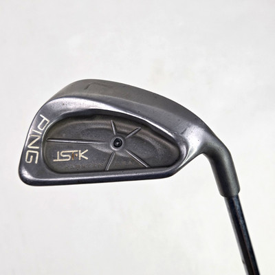 Ping ISI Karsten Black Dot Lob Wedge (L) RH Cushin JZ Steel Stiff Shaft