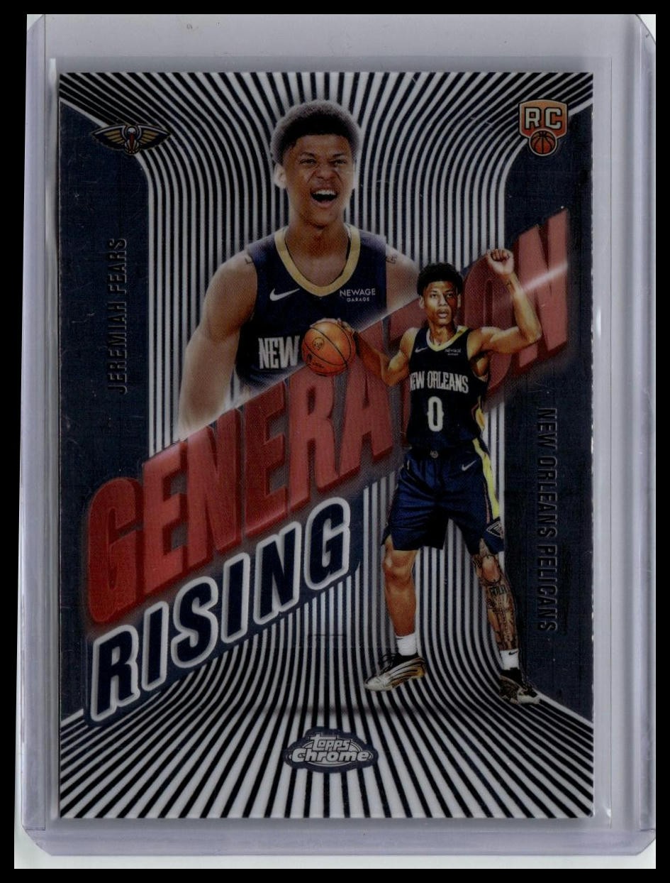 2025-26 Topps Chrome #GR-7 Jeremiah Fears Generation Rising