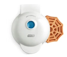 Dash Spidwerweb Mini Waffle Maker NIB White