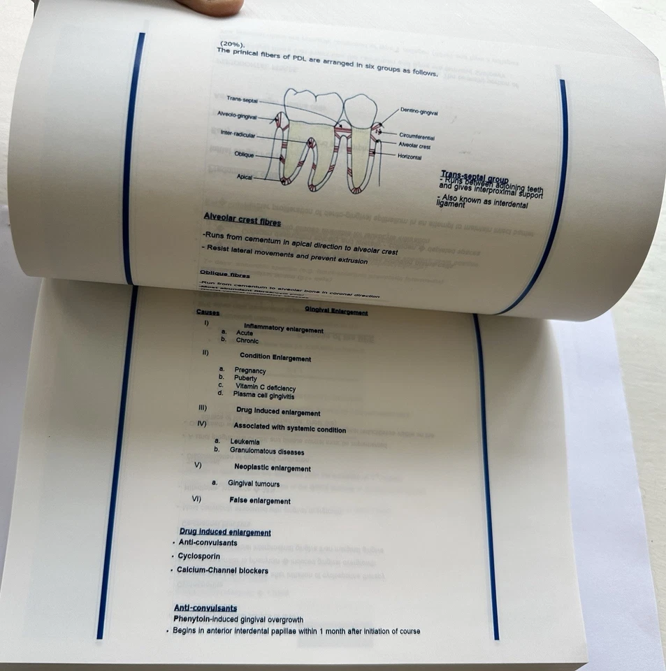 SAMSON NOTES BINDER /ORE/ LDS Preparation Book New Dental Exams - Image 3 of 3