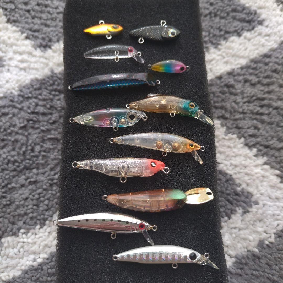 12-Piece Minor Lure Set for Riser Bait in Mio, Show Mevent & More - Japan Import