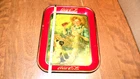vtg authentic 1931 coca-cola metal tray barefoot boy & dog fishing