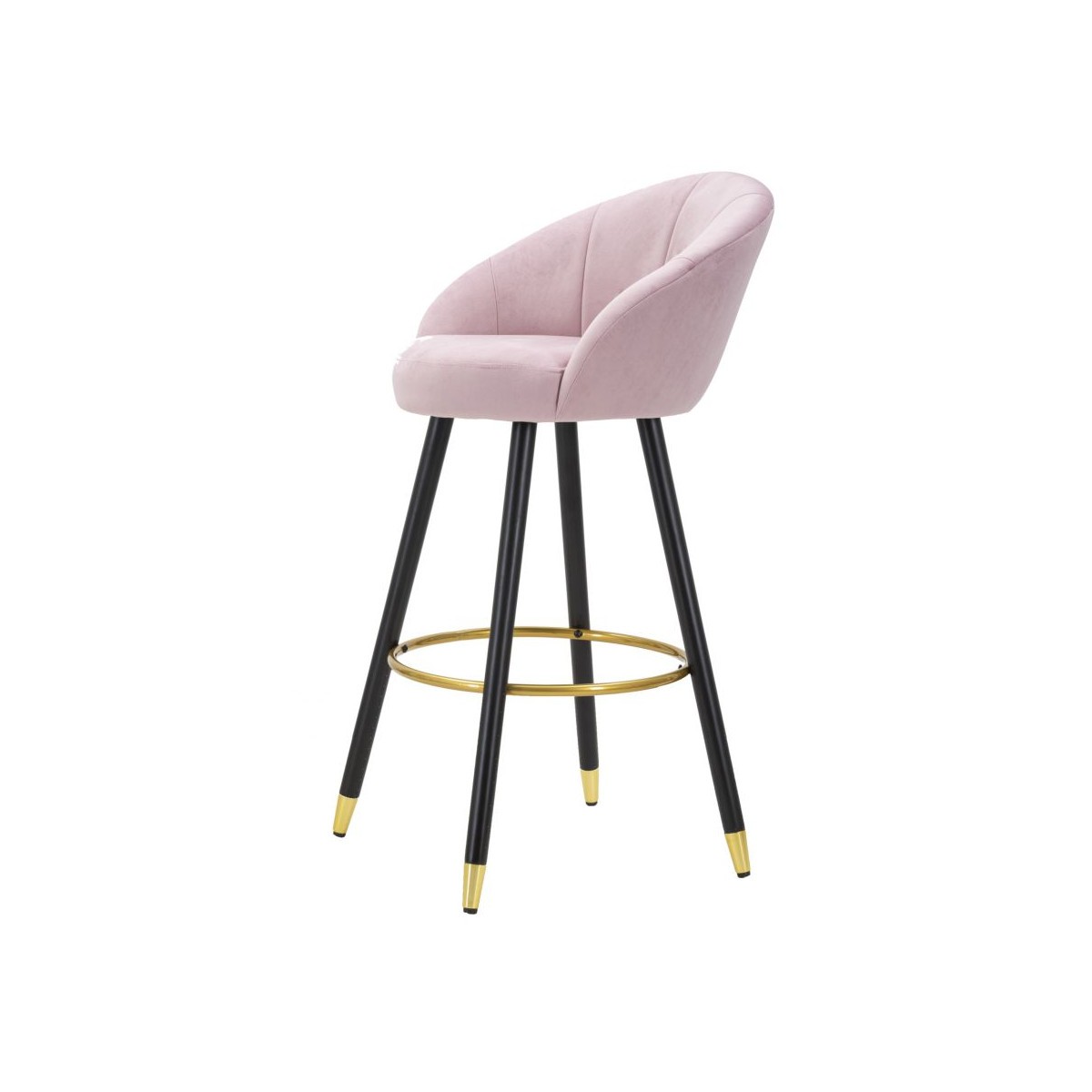 Tabouret de bar 104cm rose Prague pour îlot de cuisine convivial - 3