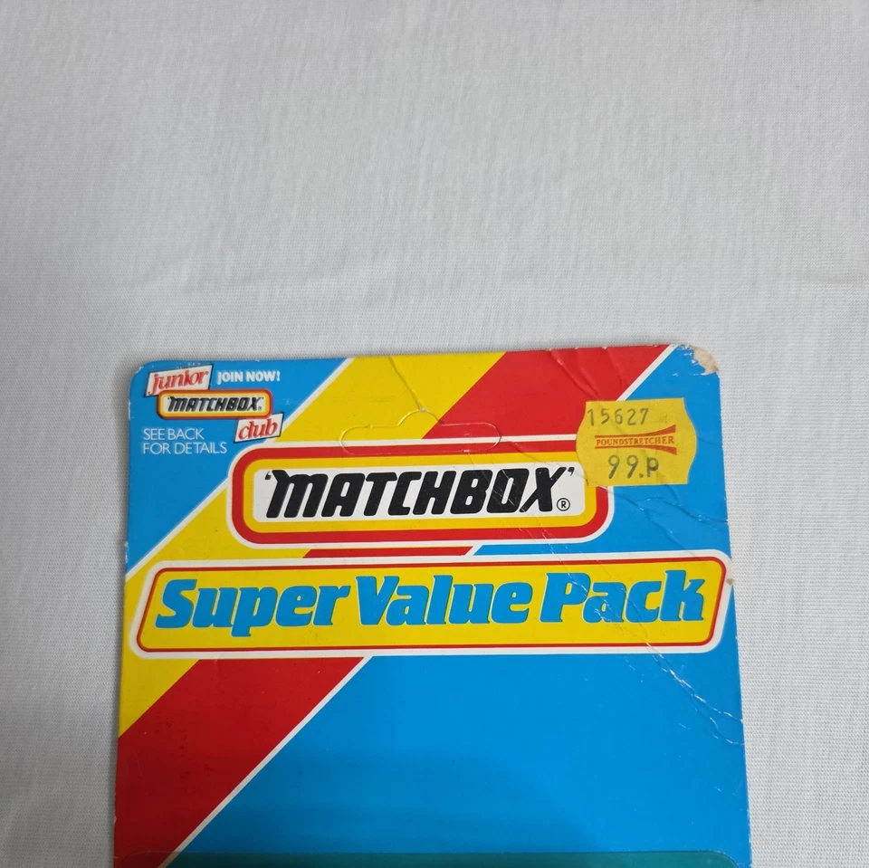 Caixa de fósforos vintage pacote super valor, não perfurado 1986. Breakdown Van & Ruff Trek. - Imagem 3 de 4