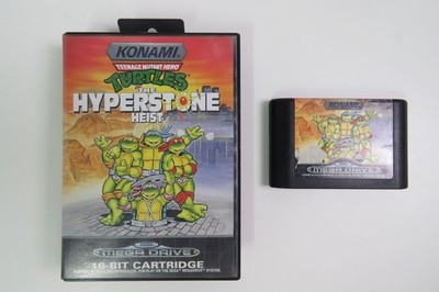 Ninja Turtles: The Hyperstone Heist - Sega Mega Drive - PAL - OVP - Guter Zust.