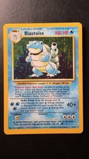 Pok mon TCG Blastoise 2/102 Base Set Holo Rare Unlimited WOTC 1999
