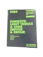 MITCHELL | 1989 Domestic Light Trucks & Vans Srvc & Repair Chrysler Ford GM Jeep