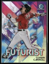 2021 Bowman #FUT-CC Corbin Carroll Chrome Futurist
