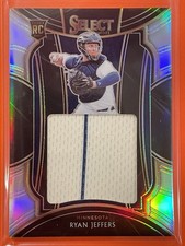 2021 Panini Select Ryan Jeffers Rookie Jumbo Jersey Holo Prizm /250 RC #RJS-RJ