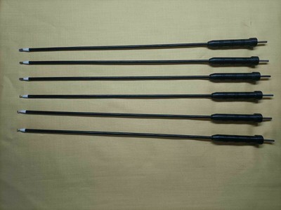 6pcs Laparoscopic SS Monopolar L Hook Monopolar Spatula 5mm Reusable Instruments