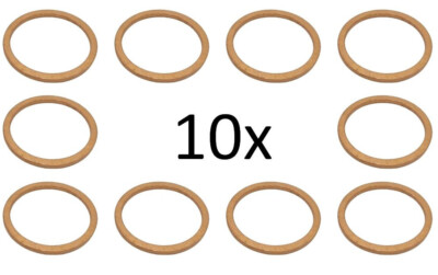 10 Stück Kupferdichtringe Dichtung Ring Kupfer Cu 30x36x2 mm DIN 7603  FormA M30