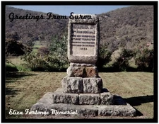 Postcard RPPC - Eliza Forlonge Memorial, Euroa, Victoria, VIC