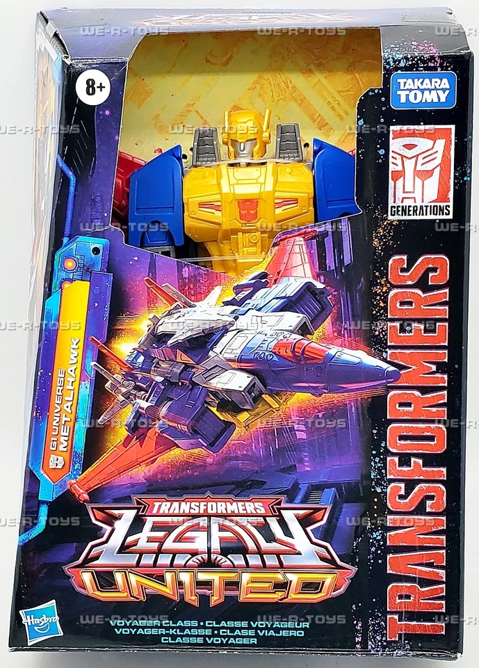 Transformers Legacy United Voyager Class G1 Universe Metalhawk 2024 Hasbro F9183 - Image 2 of 4