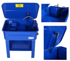Cabinet Parts Washer With Electrical Pump 20 Gallon Automotive Parts Washer