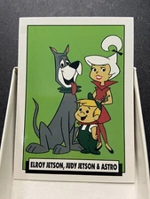 Hanna-Barbera Trading Card Elroy Jetson, Judy Jetson & Astro Collector Card