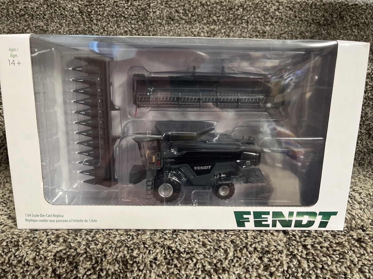 1:64 SpecCast FENDT IDEAL Model DUALS Combine w/CORN GRAIN HEADS NEW!!